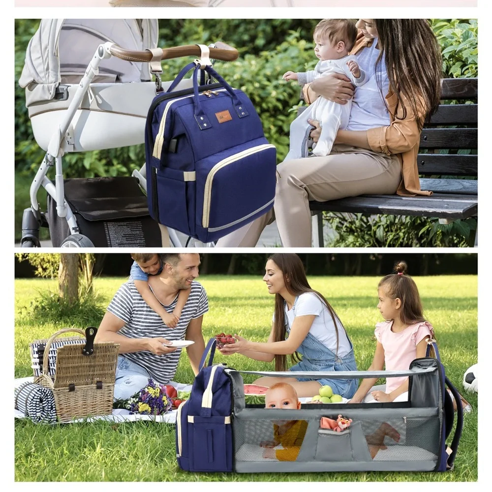DEBUG BABY BAG WITH CHANGING STATION NWOT